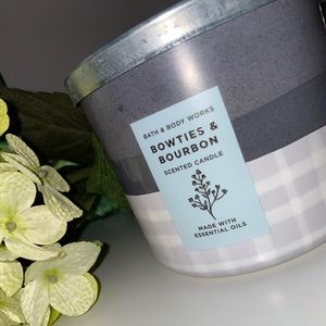 Bath & Body Works Bowties & Bourbon Candle